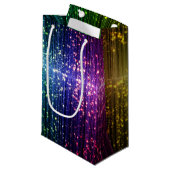 Petit Sac Cadeau Disco Tinsel (Devant Angle)