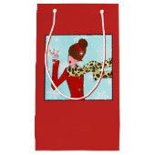 Petit Sac Cadeau Diva et Snow Sparkings (Devant)