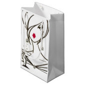 Petit Sac Cadeau "Diva Fabulous" (Devant Angle)