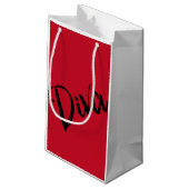 Petit Sac Cadeau "Diva Fabulous" (Dos Angle)
