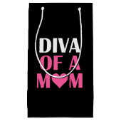 Petit Sac Cadeau "DIVA OF A Mom" (Devant)