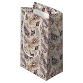 Petit Sac Cadeau Divers motif de plume (Devant Angle)