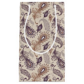 Petit Sac Cadeau Divers motif de plume (Devant)