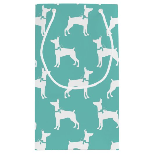 Petit Sac Cadeau Dobermann Pinscher Chien Chien Puppy Dobie (Dos)