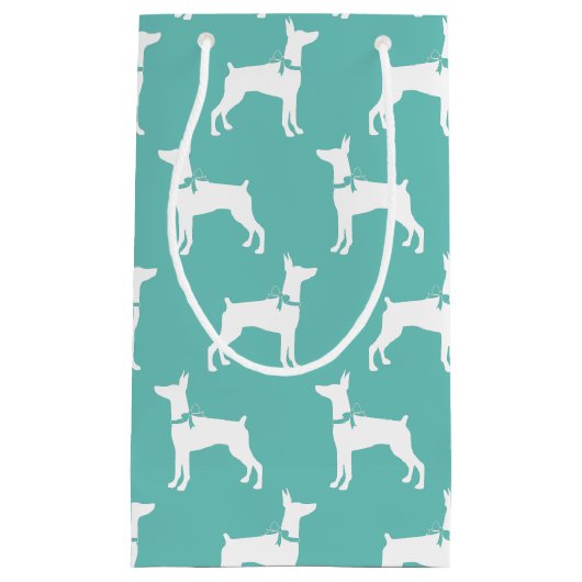 Petit Sac Cadeau Dobermann Pinscher Chien Chien Puppy Dobie (Devant)