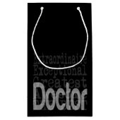 Petit Sac Cadeau Docteur Extraordinaire (Dos)