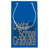 Petit Sac Cadeau Doctorat de l'école dentaire (Dos)