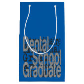 Petit Sac Cadeau Doctorat de l'école dentaire (Devant)