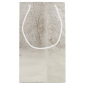 Petit Sac Cadeau Donner Noël Snowman (Dos)