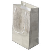 Petit Sac Cadeau Donner Noël Snowman (Dos Angle)