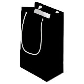 Petit Sac Cadeau Donut Abandonner Funny Food Pun Dark BG (Dos Angle)