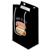 Petit Sac Cadeau Donut Be Jelly Funny Donut Pun (Devant Angle)