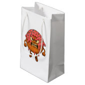 Petit Sac Cadeau Donuts en colère (Dos Angle)