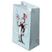 Petit Sac Cadeau Dr Seuss | Chat dans le Casquette & Krinklebine (Dos Angle)
