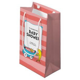 Petit Sac Cadeau Dr. Seuss Un Poisson - Baby Shower Fille
