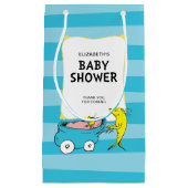 Petit Sac Cadeau Dr Seuss | Un poisson - Baby shower garçon (Devant)