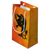 Petit Sac Cadeau Dragon traditionnel (Dos Angle)