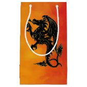 Petit Sac Cadeau Dragon traditionnel (Devant)
