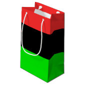 Petit Sac Cadeau Drapeau africain (Dos Angle)