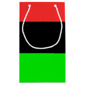 Petit Sac Cadeau Drapeau Afro-Américain (Dos)