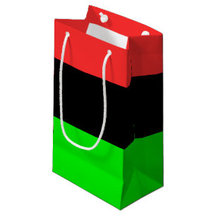 Petit Sac Cadeau Drapeau Afro-Américain