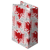 Petit Sac Cadeau Drapeau albanais 4 (Dos Angle)