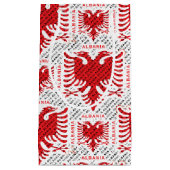 Petit Sac Cadeau Drapeau albanais 4 (Devant)