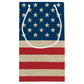 Petit Sac Cadeau Drapeau américain (Dos)