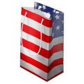 Petit Sac Cadeau Drapeau américain (Dos Angle)