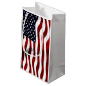 Petit Sac Cadeau Drapeau américain (Dos Angle)