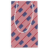 Petit Sac Cadeau Drapeau américain - Etats-Unis d'Amérique (Dos)
