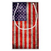 Petit Sac Cadeau Drapeau antiquité américain (Dos)