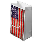 Petit Sac Cadeau Drapeau antiquité américain (Dos Angle)
