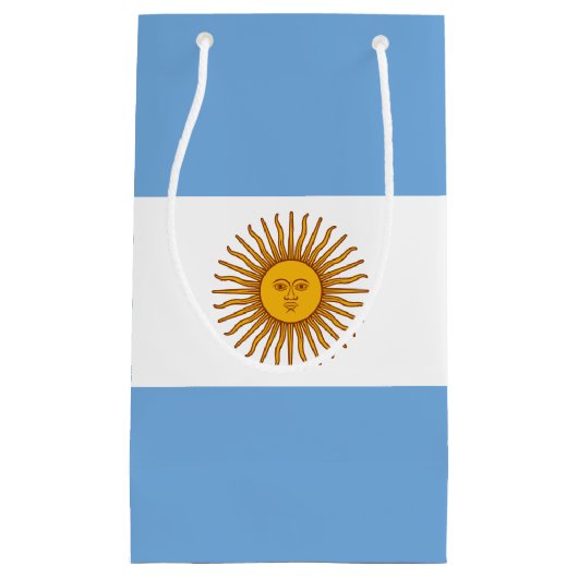 Petit Sac Cadeau Drapeau argentin Bandera De Argentina (Devant)