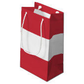 Petit Sac Cadeau Drapeau autrichien (Dos Angle)