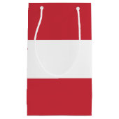 Petit Sac Cadeau Drapeau autrichien (Devant)