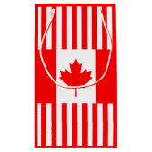 Petit Sac Cadeau Drapeau cadeau du Canada (Dos)
