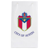 Petit Sac Cadeau Drapeau d'Austin, Texas (Devant)