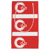 Petit Sac Cadeau Drapeau de Calgary (Alberta) Petite boîte cadeau (Devant)