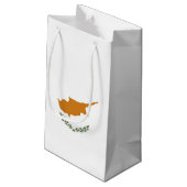 Petit Sac Cadeau Drapeau de Chypre (Dos Angle)