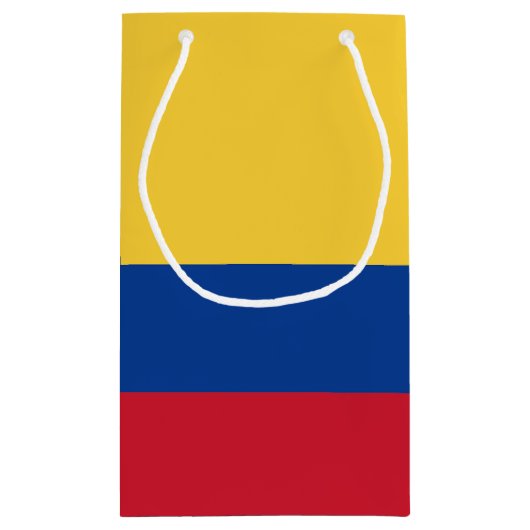 Petit Sac Cadeau Drapeau de Colombie (Dos)
