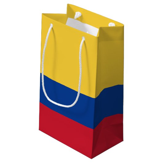 Petit Sac Cadeau Drapeau de Colombie (Dos Angle)