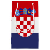 Petit Sac Cadeau Drapeau de Croatie (Devant)