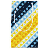 Petit Sac Cadeau Drapeau de fierté Boho Groovy Géométrique Abstrait (Devant)