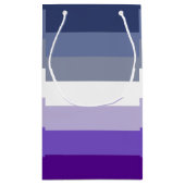 Petit Sac Cadeau Drapeau de fierté lesbienne Butch (Dos)