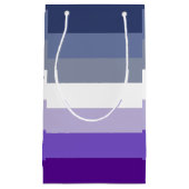 Petit Sac Cadeau Drapeau de fierté lesbienne Butch (Devant)