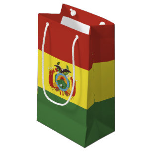 Petit Sac Cadeau Drapeau de la Bolivie