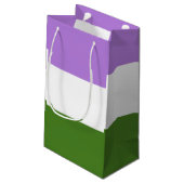 Petit Sac Cadeau Drapeau de la fierté queer (Dos Angle)