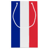 Petit Sac Cadeau Drapeau de la France (Dos)