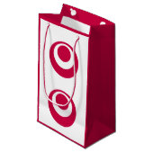 Petit Sac Cadeau Drapeau de la préfecture d'Okinawa, Japon (Devant Angle)